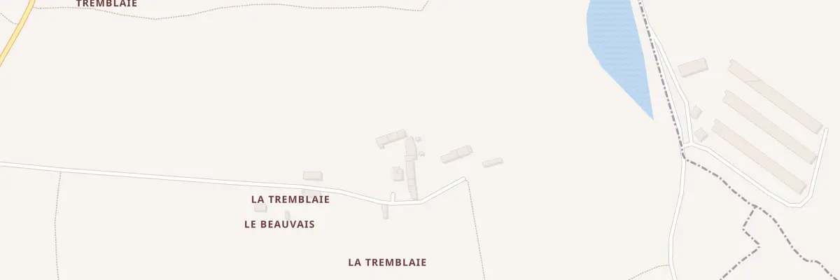 Plan du 578 La Tremblaie à Saint-Aignan-de-Couptrain