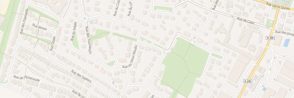 Plan du 5 Rue Maison Jaune à Bourguébus