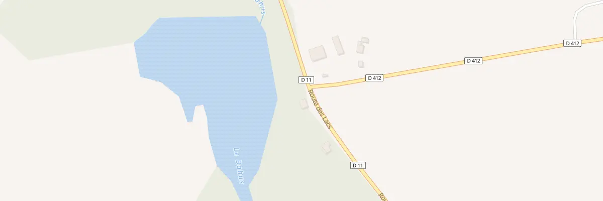 Plan du 2100 Rte des Lacs à Miramont-Sensacq