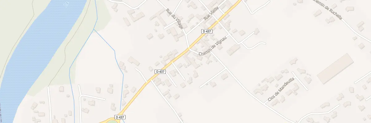 Plan du 25 Rte du Pont à Assat