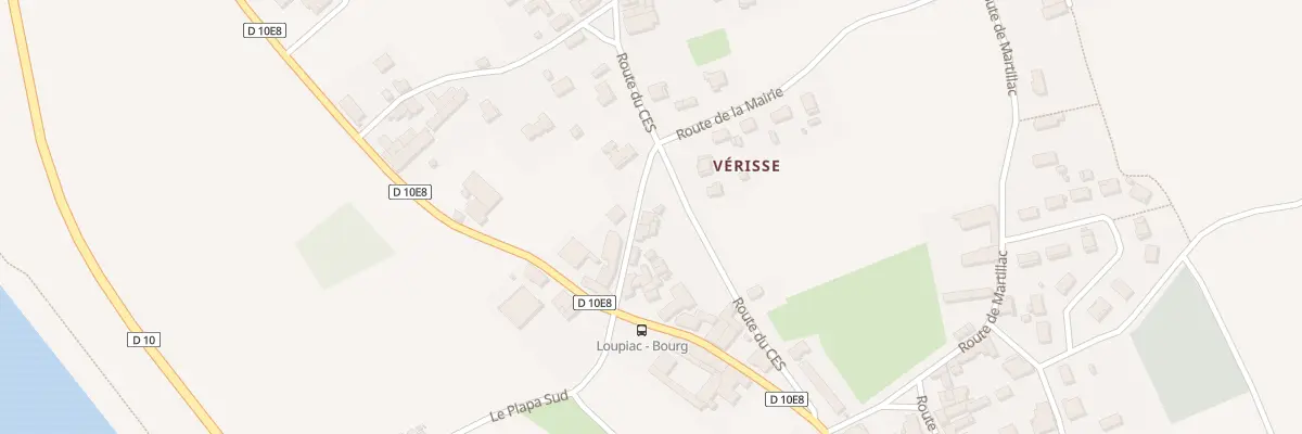 Plan du 5 Rte de la Mairie à Loupiac