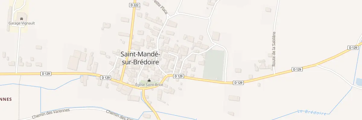 Plan du 5 Imp du Marronnier à Saint-Mandé-sur-Brédoire