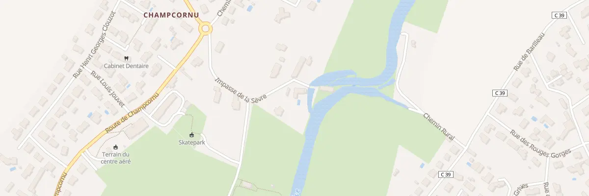 Plan du 22 Imp de la Sevre Saint Martin à La Crèche