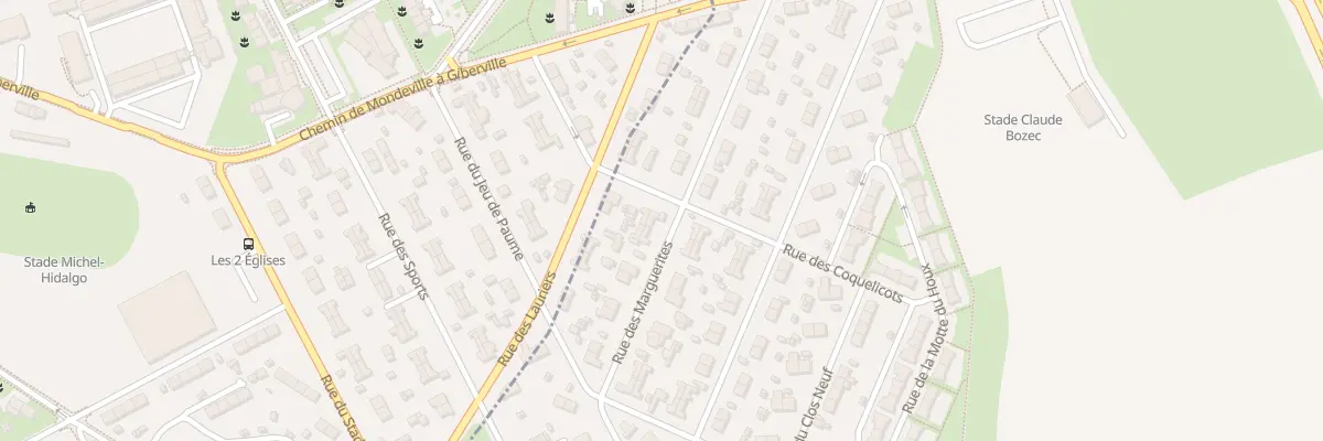 Plan du 8 Rue des Marguerites à Giberville