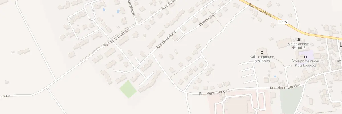 Plan du 35 Rue Henri Gandon à Huillé-Lézigné