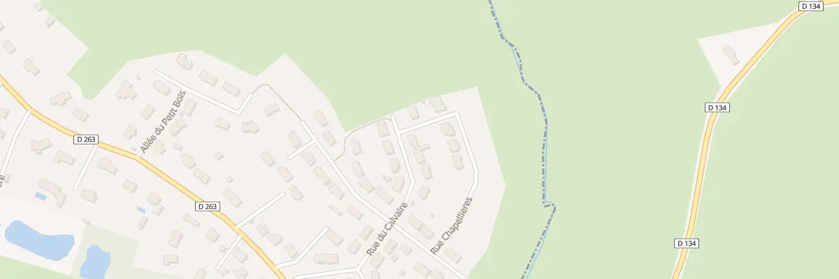 Plan du 17 Rue du Calvaire à Courtillers