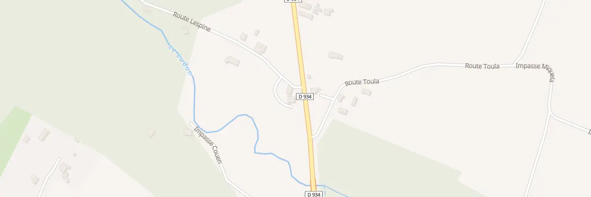 Plan du 561 Av du Bas-armagnac à Saint-Gein