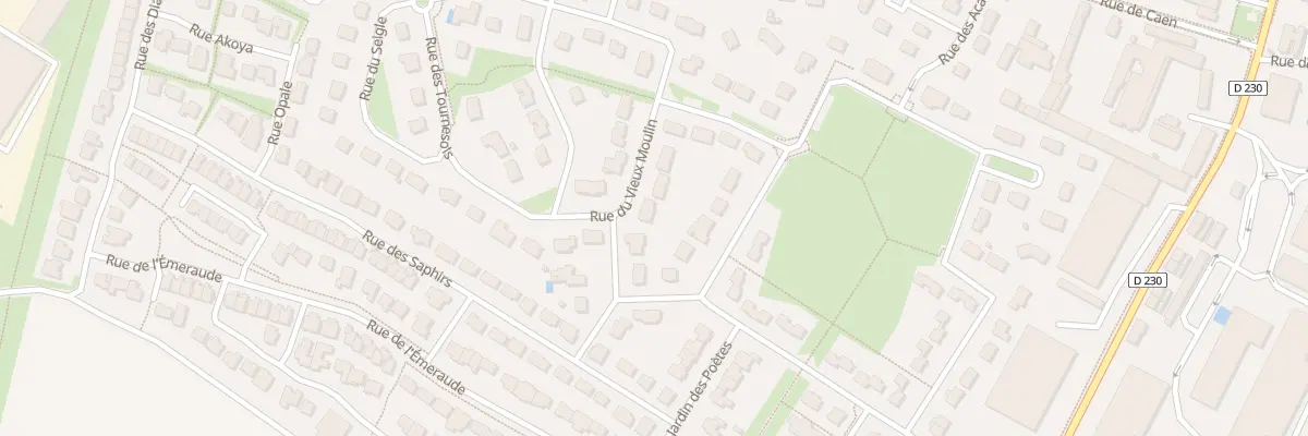 Plan du 17 Rue du Vieux Moulin à Bourguébus