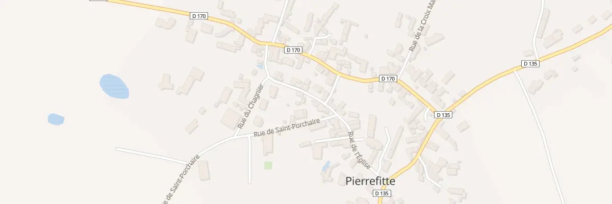 Plan du 1 Rue du Lavoir à Pierrefitte