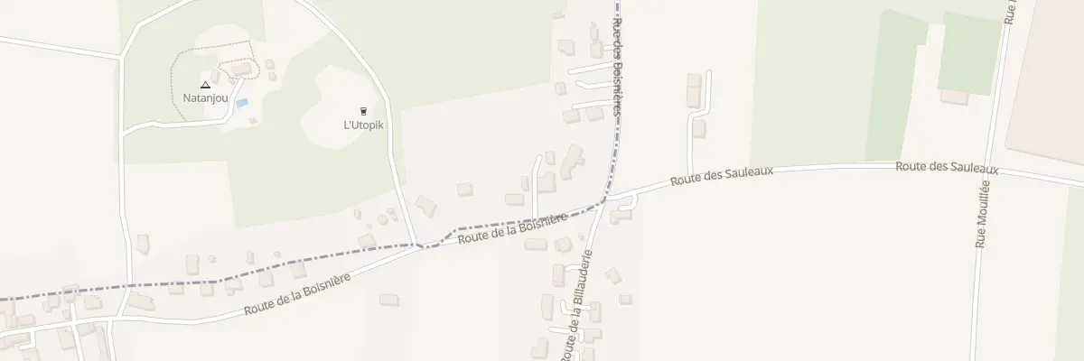 Plan du 630 Rue des Boisnieres à Mazé-Milon