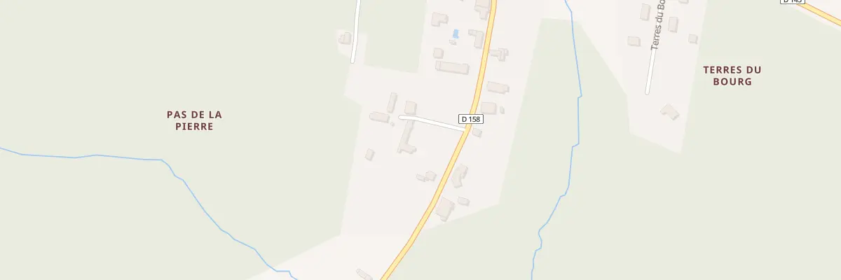 Plan du 5005 Le Bourg à Bedenac