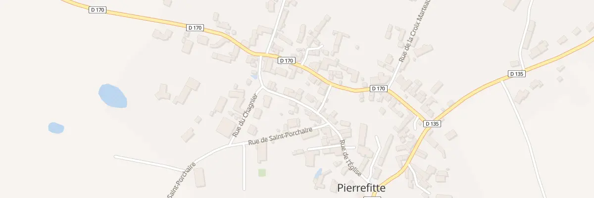 Plan du 6 Rue du Lavoir à Pierrefitte