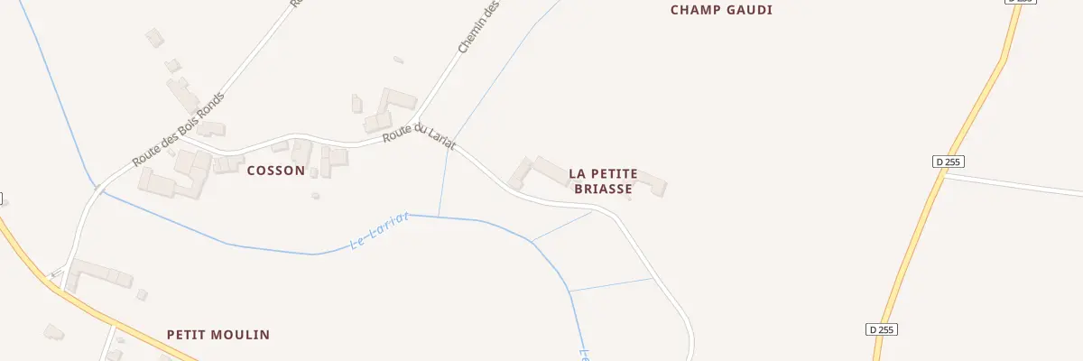 Plan du 5056 La Petite Briasse à Vanzac