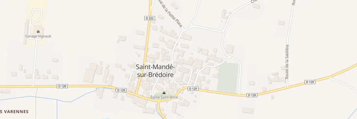 Plan du 4B Rue de la Petite Place à Saint-Mandé-sur-Brédoire