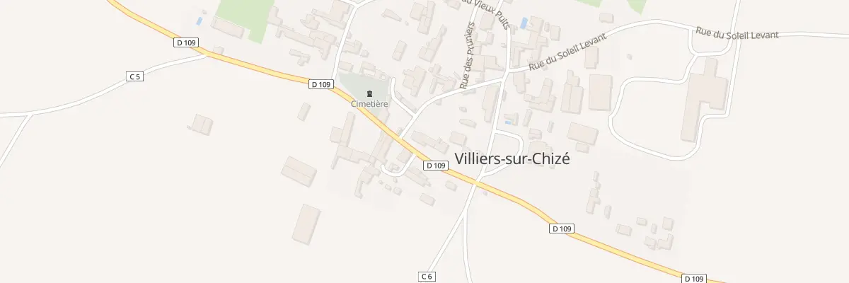 Plan du 2 Rue du Commerce à Villiers-sur-Chizé