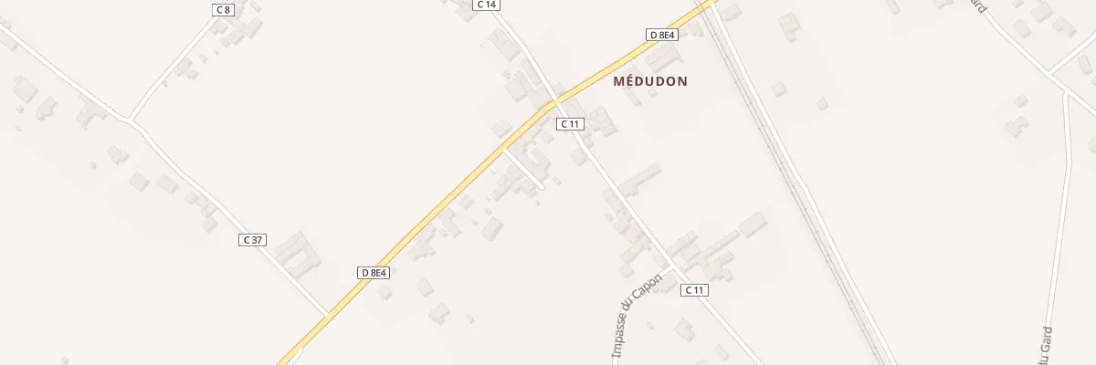 Plan du 508 Medudon à Preignac
