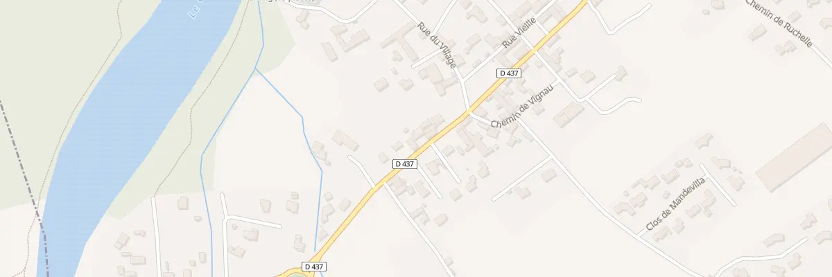 Plan du 22 Rte du Pont à Assat