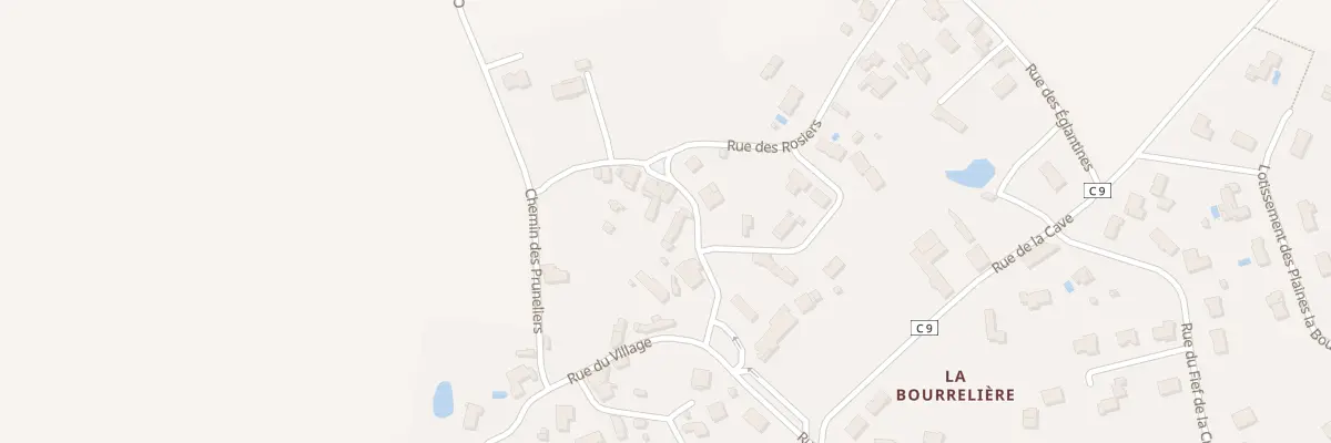 Plan du 16 Rue des Rosiers à Luché-Thouarsais