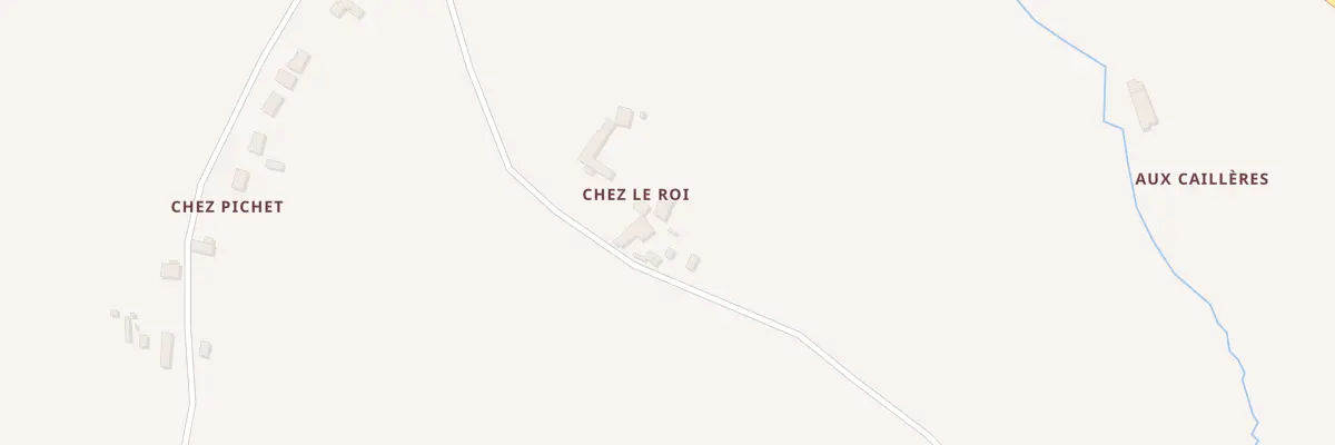 Plan du 3 Chez le Roi à Chepniers