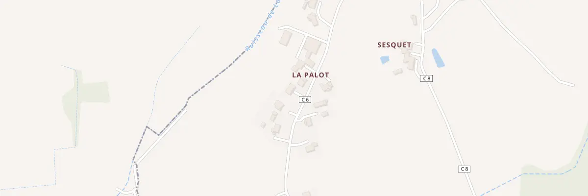 Plan du 1411 Rte du Palot au Vignau