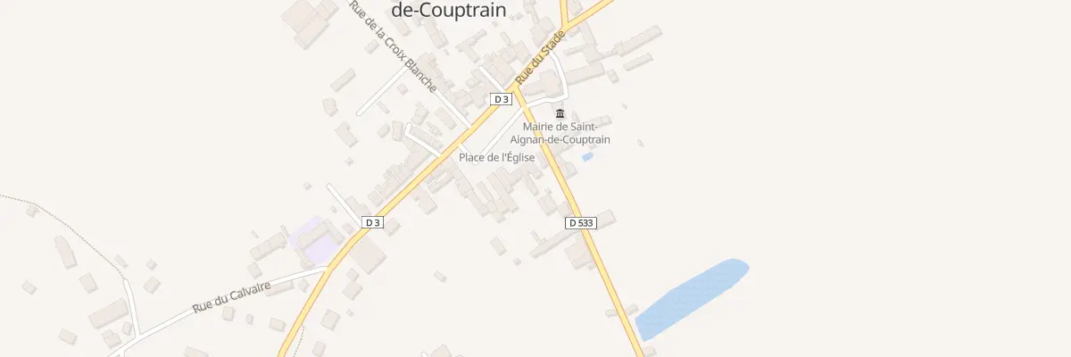 Plan du 13 Pl de l’Eglise à Saint-Aignan-de-Couptrain
