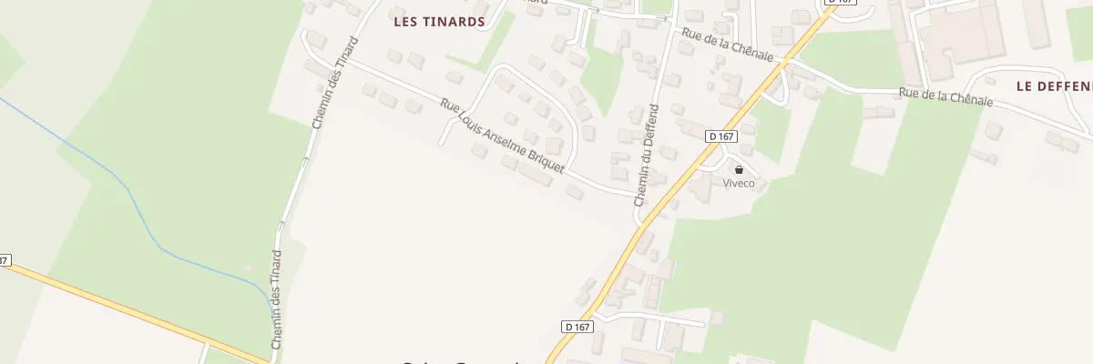 Plan du 7 Rue Louis Anselme Briquet à Saint-Germain-le-Vasson