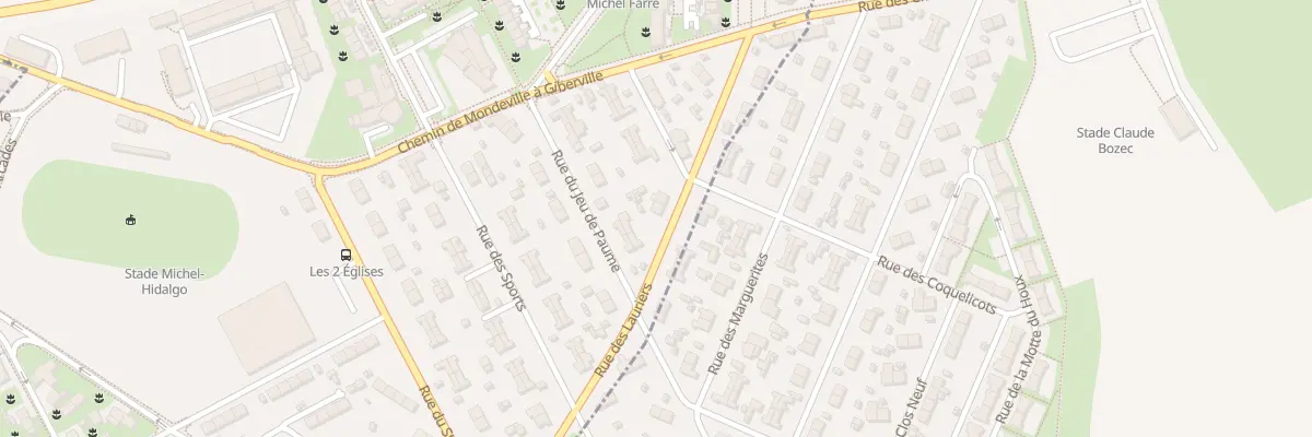 Plan du 10 Rue des Lauriers à Mondeville