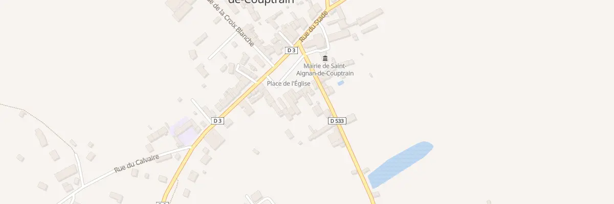 Plan du 15 Pl de l’Eglise à Saint-Aignan-de-Couptrain