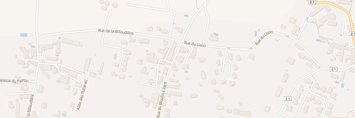 Plan du 20 Rue du Moulin à Fressines