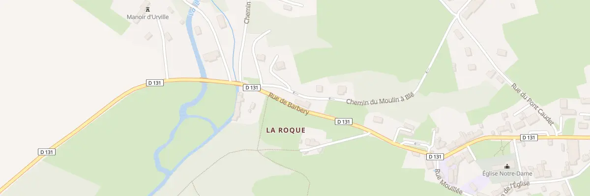 Plan du 34 Rue de Barbery à Urville