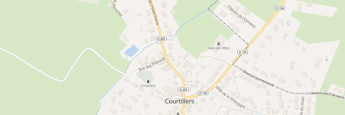Plan du 5 Rue Abbé Pierre à Courtillers