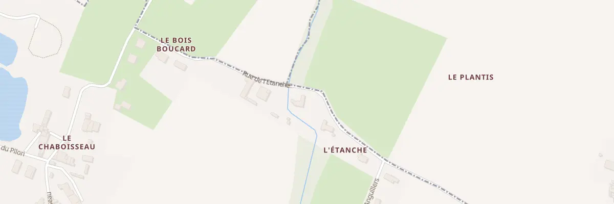Plan du 12 Rue de l’Etanche à Thors