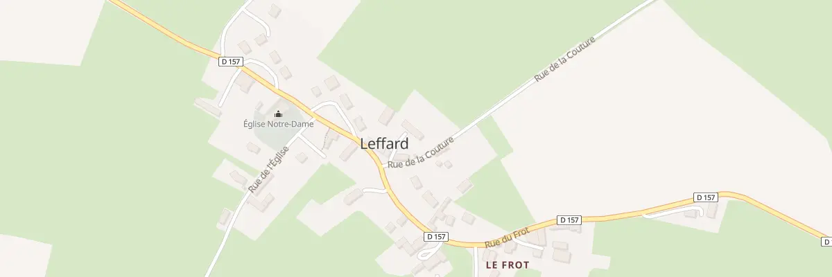Plan du 5012 Le Bourg à Leffard