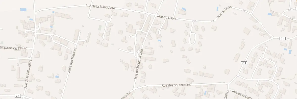 Plan du 14 Rue du Moulin à Fressines