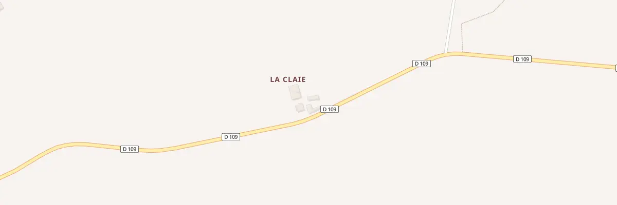 Plan du 5010 La Claie à Marcé