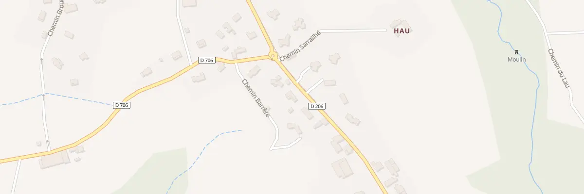 Plan du 12 Rte de Maucor à Saint-Castin