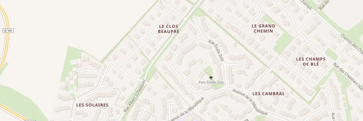 Plan du 10 Rue Jules Ferry à Blainville-sur-Orne