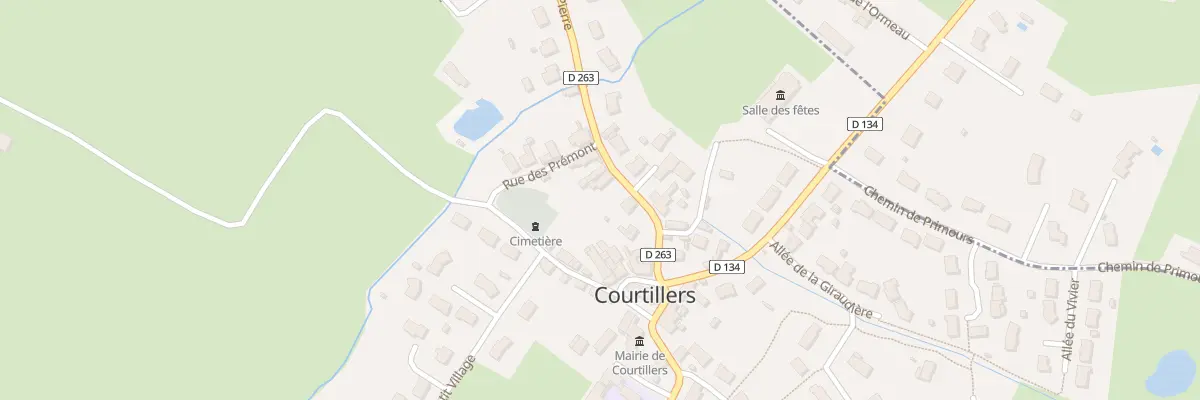 Plan du 6 Rue Abbé Pierre à Courtillers