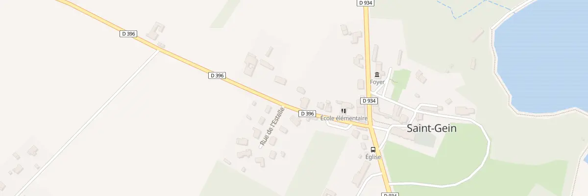 Plan du 104 Rte du Plan à Saint-Gein