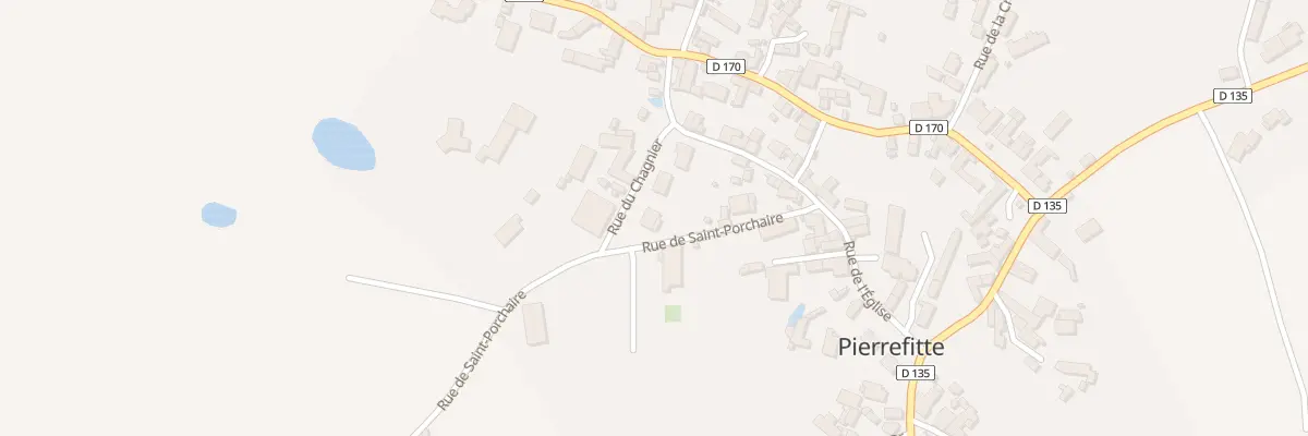 Plan du 5 Rue du Chagnier à Pierrefitte