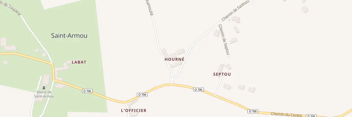 Plan du 2 Che de Guilhamoulie à Saint-Armou
