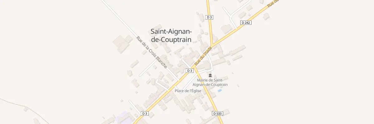 Plan du 2 Imp du Chalet à Saint-Aignan-de-Couptrain