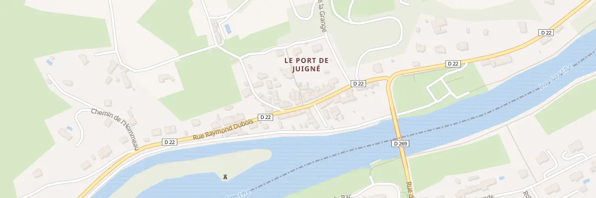 Plan du 1 Che de la Chapelle à Juigné-sur-Sarthe