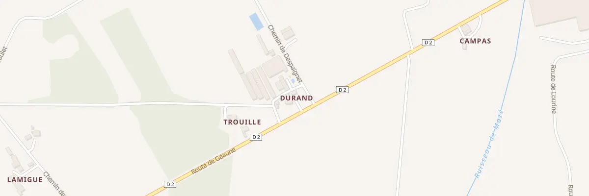 Plan du 3242 Rte de Geaune à Aire-sur-l’Adour