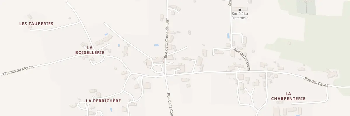 Plan du 2 Rue de la Corne de Cerf à Cornillé-les-Caves
