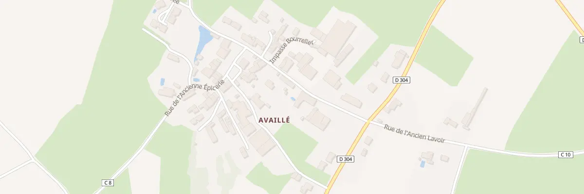Plan du 14 Rue de l’Ancien Lavoir à Brûlain