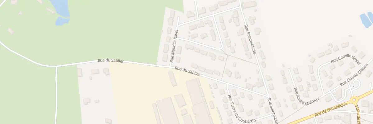 Plan du 16 Rue du Sablier au Tallud
