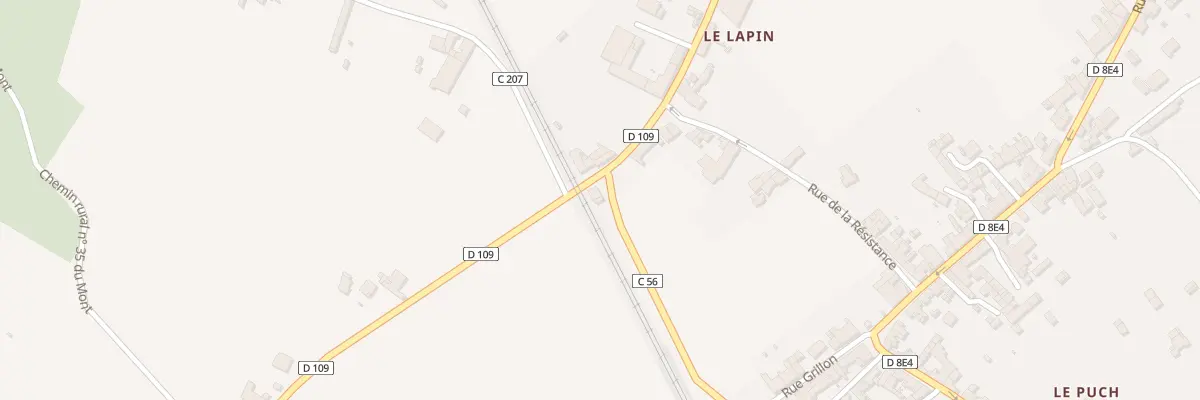 Plan du 22 Rte de la Gare à Preignac
