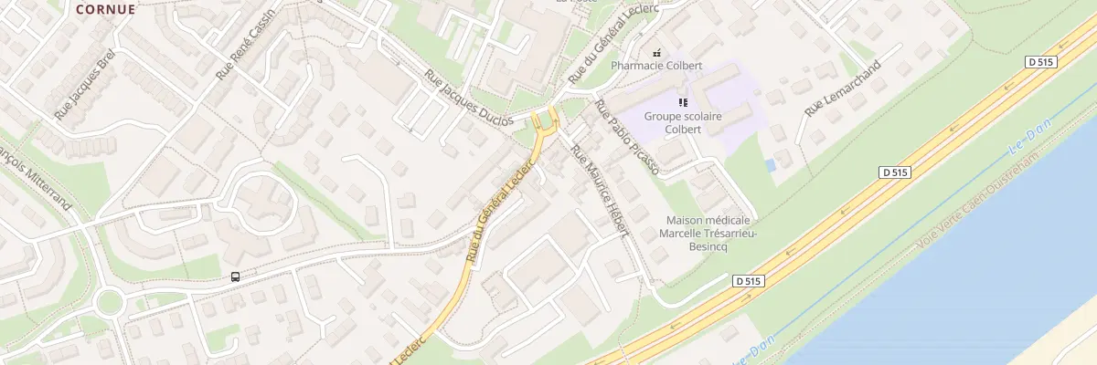 Plan du 34B Rue du Général Leclerc à Blainville-sur-Orne
