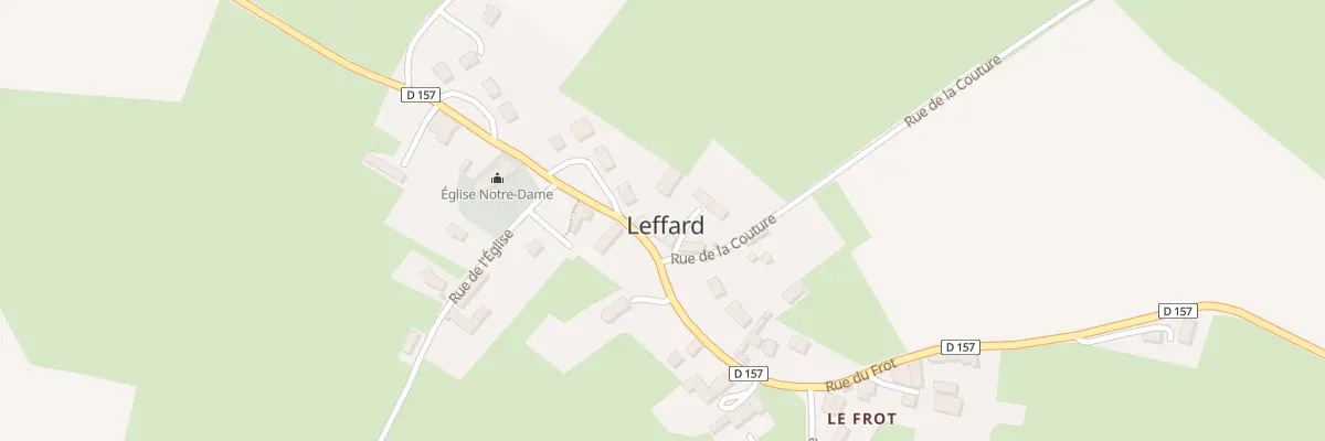 Plan du 5011 Le Bourg à Leffard